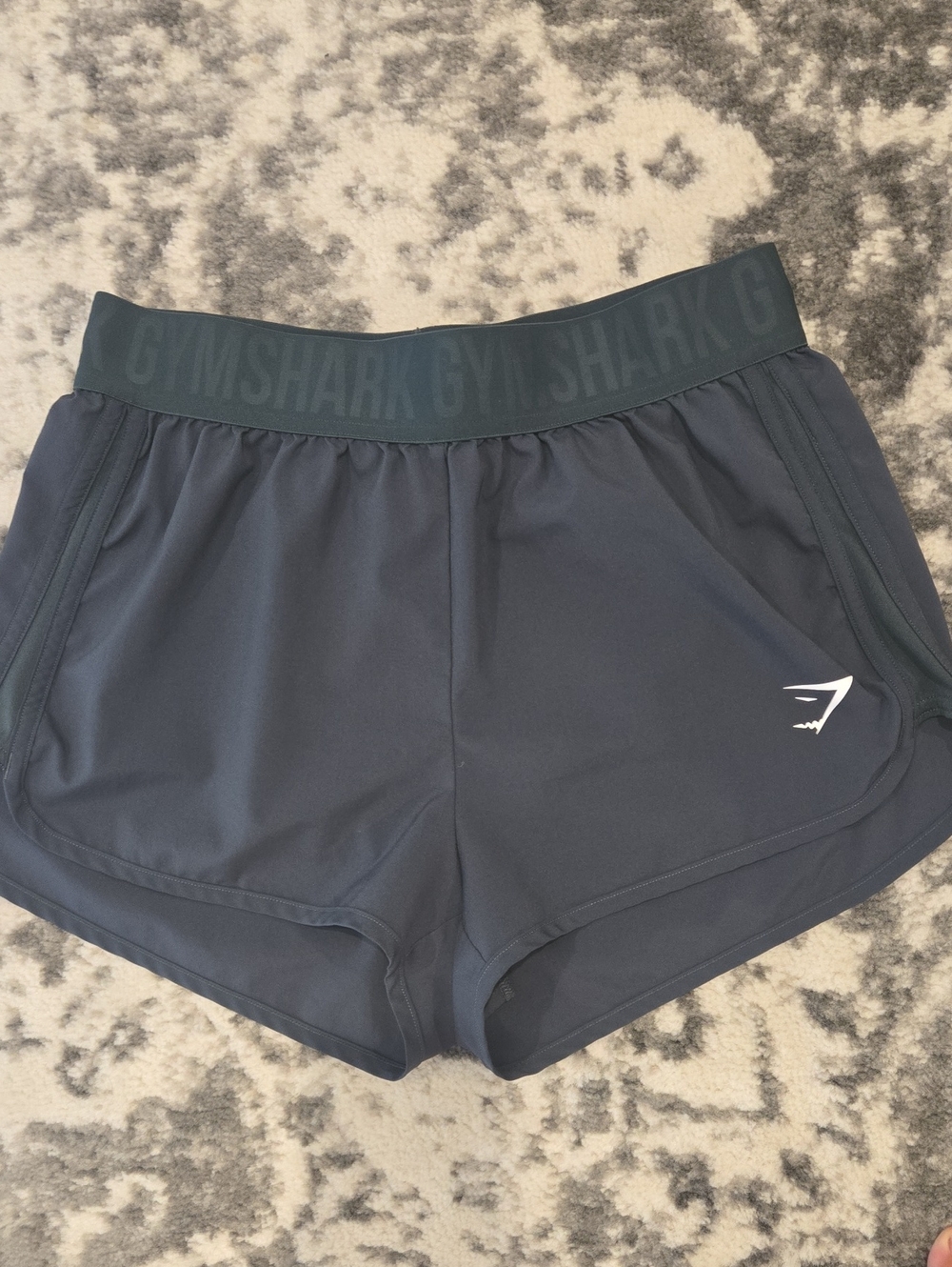 Gymshark Women's Hunter Green High-Waist Training Shorts